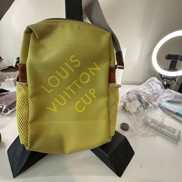 Louis Vuitton Cup Yellow Shoulder Bag